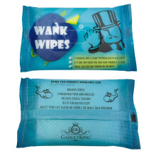 Wank Wipes Tissue Prank Xmas Gift Idea Present for Him Husband Boyfriend Men Man Size Teenager Unusual Prank April Fools Secret Santa 40th 50th 60th