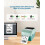 vretti Thermal Label Printer 4x6 - Postage Label Printer, Compatible with Windows, Mac OS and Linux, Built-in Paper Holder, Green 4