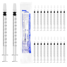 20 Pcs Colostrum Syringe,1ml Syringes with Cap No Needle Colostrum Collection Kit for Refilling and Measuring Liquids Colostrum Harvesting Scientific