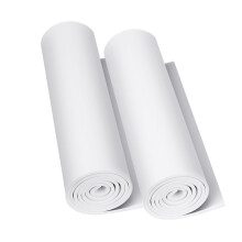 Do²ping 2-Pack White EVA Foam Cosplay, 3mm Thick (1-10mm) EVA Foam Sheet, 35x150cm with High Density 86kg/m3 Eva Foam Roll for Art Craft Costume DIY