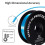 Silk PLA Filament 1.75mm,Geeetech 3D Printer PLA Filament,3D Printing Materials,Silk Sky Blue 4