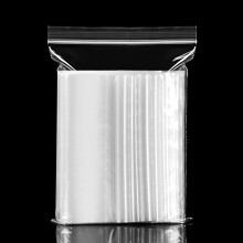 Small Grip Seal Bags 100Pcs 13x19cm Sealable Plastic Bags Little Clear Ziplock Bag Reusable Tiny Transparent Polythene Pouches for Storage Beads Cook