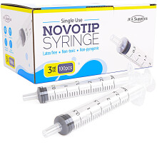 Novotip 3ml Syringe - Box of 100