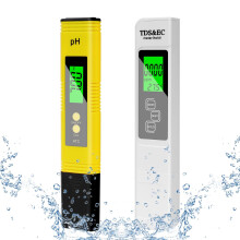 Flintronic Digital pH and TDS Meter Combo, 0.01pH High Accuracy pH Tester, +/- 2% Reading Accuracy PH/TDS/EC/Temp 4 in 1 Water Testers, pH Meters for