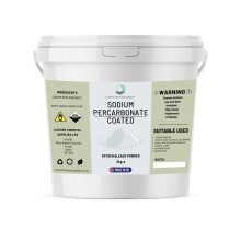 Customchem 3KG - Sodium Percarbonate Pure Granular Coated Oxygen Bleach Cleaner Stain Remover
