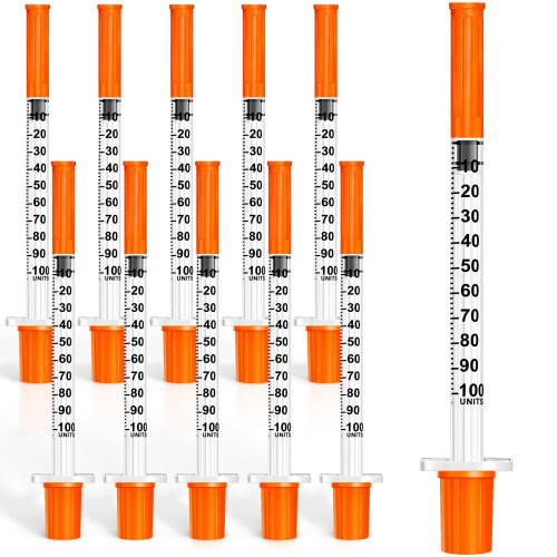 10 Pack 1ml 30G*8mm Measuring Tools, Individually Sealed Packaging, Multipurpose Liquid Dispensing for Laboratory