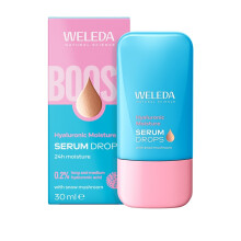 Weleda Hyaluronic Face Serum Drops with Snow Mushroom, Vegan, 30ml