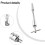 Paintless Dent Removal Tool Slide Hammer Kit with Multiple Tabs for Quick Car Bodywork 5