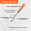 100Pack 0.5ml 31G x 6mm Multipurpose Measuring Tool Plastic Tube, Individually Packaging 4