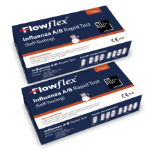 Supply Cube Influenza Rapid Test Kit - Easy to Use Self Testing Influenza Flu Virus Test Kit - One Step Test for Flu - Quick Self Test at Home with N