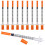 10 Pack 1ml 31G 8mm Dispensing Measuring Tool, Multiple Uses Plastic Syringe Laboratory Accessories, Individual Package 1