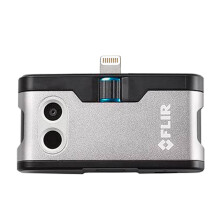 Flir One - Thermal Imaging Camera for iOS Smartphones (iPhone 14 and Older w/Lightning Port), 240x180 Super Resolution (80x60 Native IR)