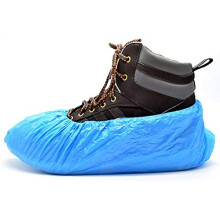 100 standard disposable shoe covers / overshoes. Floor, carpet, shoe protectors CPE 2.6g x 100