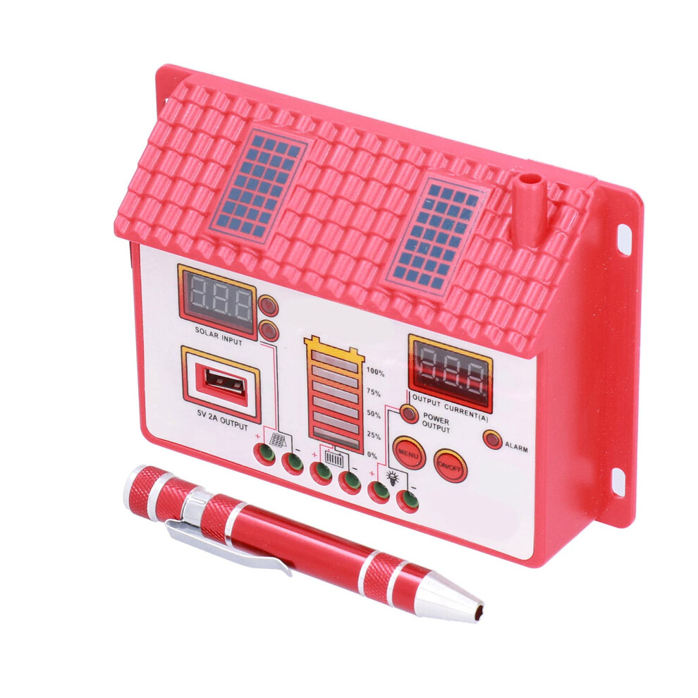 Solar Charge Controller 12V 24V Automatic Recognition 10A Pwm Regulator With Usb Charging For Rv Boat 9044945251210
