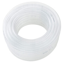 Dcizlont Clear Plastic Tubing, 10mm x 13mm, 10M, PVC Tube Hose Water Pipe, Also for Oil and Air, Food Grade