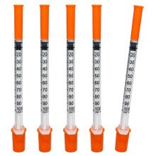 Welrenxi 100 Pack 1ml/cc Lab Disposable Plastic Pipettes 30Ga (0.3 x 13 mm), Individually Sealed