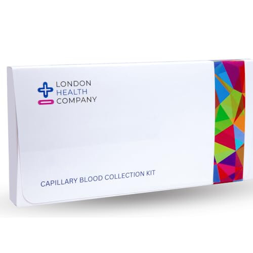 Testosterone Blood Test Kit. Male Hormone Testing. Laboratory Results 1