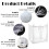 Camping Mosquito Net Canopy for Double Bed, Breathable Mesh, Foldable Freestanding Design 4