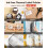 Phomemo M110 Label Printer, 3 Label Rolls Set, Upgraded Label Maker Machine for Phone and Windows/Mac(USB), Bluetooth Label Maker for Home, Office an 6