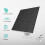 Solar Panel for Eufy Camera, 5W Solar Panel Compatible with Eufycam 2/2 Pro/2C/2C Pro/3/3C/E/E20/E40/L20/L40, Solar Charger for Eufy Camera with USB- 6