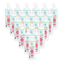 Clearell 1L 99.9% Pure IPA Isopropyl Alcohol | 24 Pack | With Hand Pump | Premium Lab Grade Isopropanol Propan-2-ol - Suitable for Electronics, Rubbi
