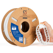 Siraya Tech Flex TPU Filament - 85A Shore, ISO 10993, High Flexibility & Toughness, High Flow & Speed, Easy to Print, Moisture-Resistant Aluminum Bag