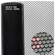 Plastic Chicken Wire 10m Chicken Wire Poultry Breeding Netting Garden Balcony Plastic Mesh for Home Decorate and Gardening, Plastic Netting for Yard