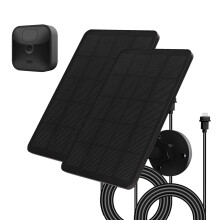 4W Solar Panel for Blink Camera, Compatible with Blink Outdoor 3 (3rd Gen), XT XT2 Camera, Solar Charger for Camera Outdoor with Adjustable Mount, 13