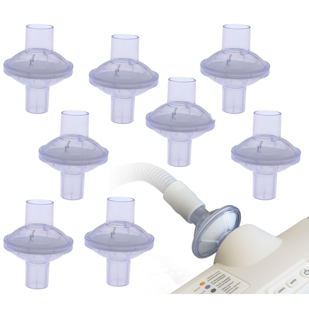 Aveen Inline 8-Pack Cpap Filters - Universal Fit For Cpap And Bipap Machines And Cpap Hoses- Advanced Filtration For Cleaner Air - Disposable, Easy T