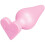 b-Vibe Butties b-Mine Silicone Heart Base Butt Plug 1
