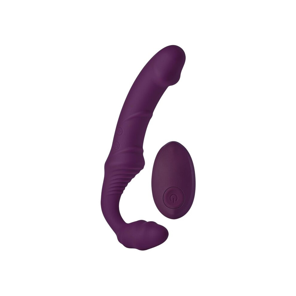 Dreamtoys Bold Storm Remote-Controlled Dual-Ended Strapless Strap-On Vibrator