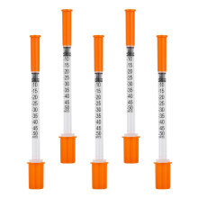 20 Pack 0.5ml Syringes with 32G(6mm) Tool , Multiple Uses Laboratory Accessories, Individually Sealed Packaging