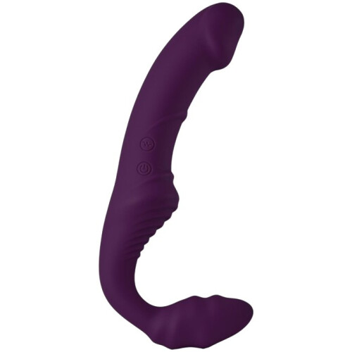 Dreamtoys Bold Storm Remote-Controlled Dual-Ended Strapless Strap-On Vibrator 2