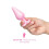b-Vibe Butties b-Mine Silicone Heart Base Butt Plug 10