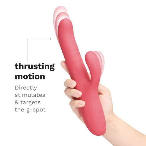 Le Wand Thrust Rechargeable Thrusting Rabbit Vibrator 2