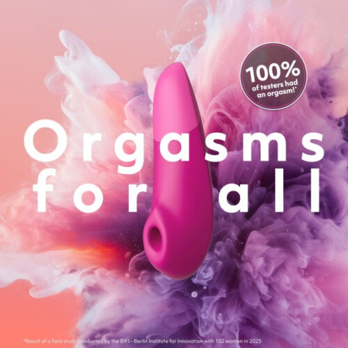 WOMANIZER - STIMULATEUR CLITORIAL AMÉLIORANT ROSE VIBRANT 1