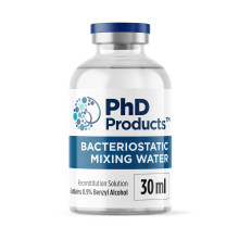 PhD Products Bacteriostatic Water - 30ml - Ultra Clean Reconstitution Solution