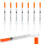100Pcs Plastic Transfer Tools with Scale, 1ml Multiple Uses Measuring Tools (27gX6mm), Individually Packaged for Lab, DIY, Crafts, Transfering Liquid 1