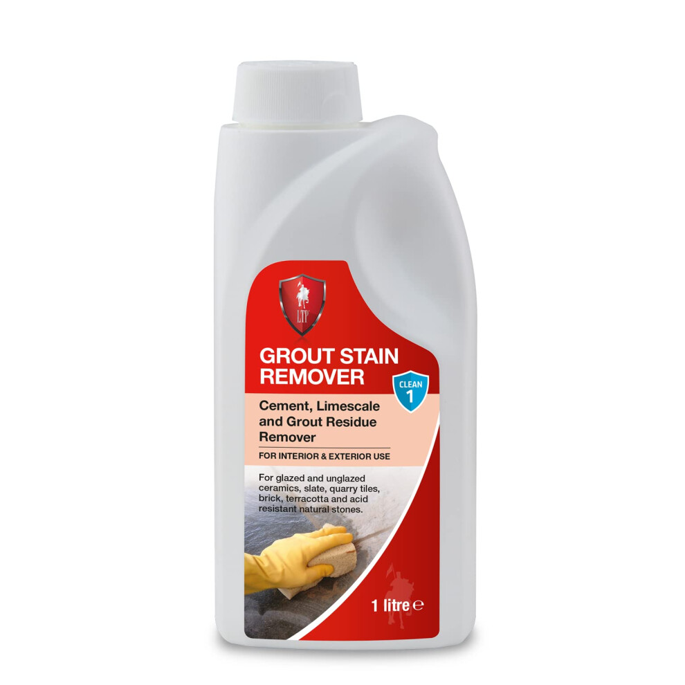 Ltp Grout Stain Remover | Cement, Limescale & Grout Residue Remover. For Interior & Exterior Use (1L) 59478904