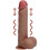 RealRock 8 Inch Realistic Vibrating & Thrusting Suction Dildo with Balls 6