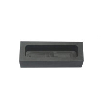 LLF Gold Silver Graphite Ingot Mold Mould Crucible for Melting Casting Refining (665g)