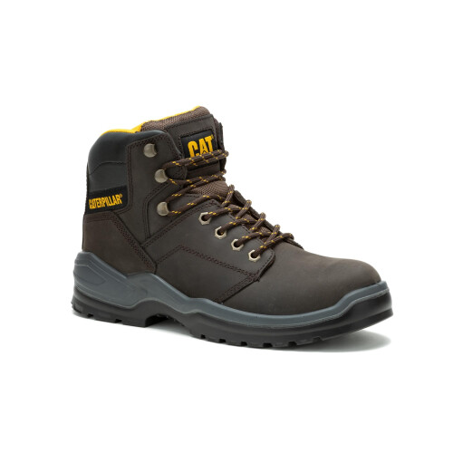 CAT Caterpillar Striver ST S3 SRC Safety Boots Brown Size 10 1