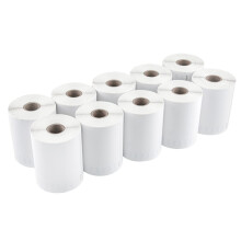 L LIKED 10 Rolls 4 x 6 Thermal Labels Compatible with Dymo S0904980/1744907, 104mm x 159mm, Self-Adhesive, 2200 Extra Large Shipping Labels for DYMO