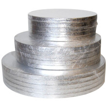 LARRYROO Quality Strong Round Cake Drum Board 12mm Thick - Any Size, Any Amount (5, 14 Inches)