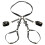Strict Vegan Leather Bondage Harness with Cuffs Black 1