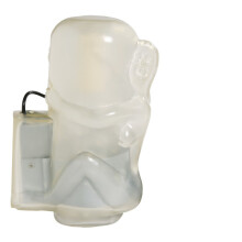 Me You Us Turbo Stroker Vibrating Masturbator Clear