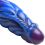 Creature Cocks Intruder Alien Silicone Dildo with Suction Cup 9 Inch 9