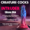 Creature Cocks Intruder Alien Silicone Dildo with Suction Cup 9 Inch 18