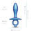 b-Vibe Butties Slide Silicone Butt Plug 5 Inch 5