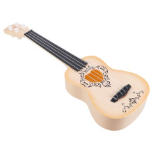 3Stk Weiß Mini Ukulele Kinderspielzeug Musikinstrument Gitarre Holz